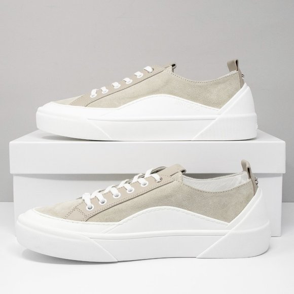 Jimmy Choo V.B.C Natural Linen Lace Up Sneakers - Size 42 (9 US) - Picture 2 of 7